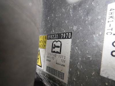 Isuzu 4HK1TC Engine Control Module (ECM) for a Isuzu NPR