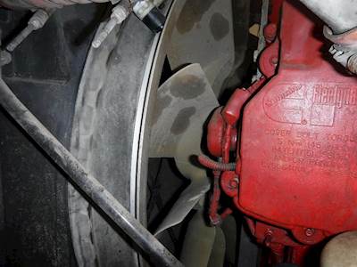 Cummins ISX15 Fan Blade for a Peterbilt 389