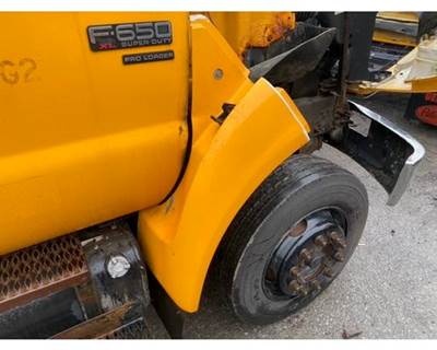 Ford F-650 Right Fender Extension for a Ford F650