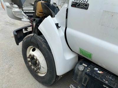 Ford F-750 Left Fender Extension for a Ford F750