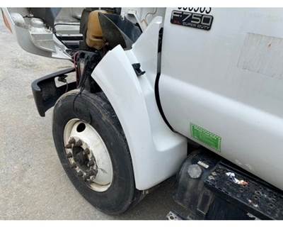 Ford F-750 Left Fender Extension for a Ford F750