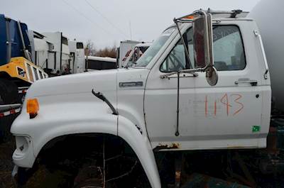 Ford F-800 Left Fender Extension for a Ford F800