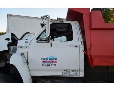 Ford F-800 Left Fender Extension for a Ford F800