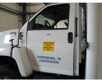GMC C7500 Left Fender Extension