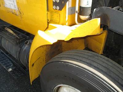International 4300 Right Fender Extension