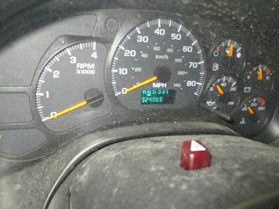GMC C7500 Instrument Panel Cluster