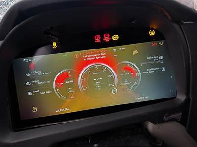Peterbilt 567 Instrument Panel Cluster