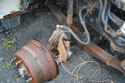 Ford F-800 Front Leaf Spring for a Ford F800