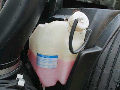 Isuzu NPR Radiator Overflow Bottle / Surge Tank