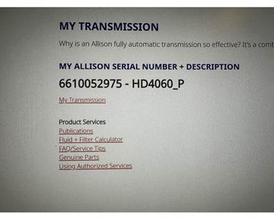 Spartan Transmission for a Spartan GLADIATOR