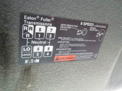 Fuller RTF8908LL Transmission for a Chevrolet C7500