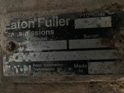 Fuller RTLO18718B Transmission for a Peterbilt 379
