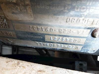 Fuller RTO16909ALL Transmission for a CAT CT660