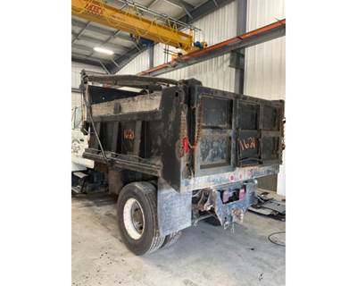 Used 10' Dump Box Truck Body with Hoist and Frame for Mack CS300P