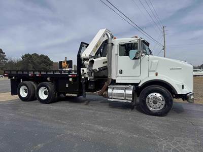 Kenworth T800 Crane Truck - 2006 IMT 25/180K2 Knuckle Boom Crane