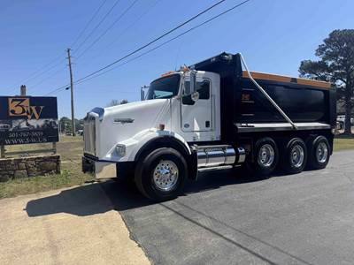 Kenworth T800 Tri Axle Dump Truck - Cummins 500HP, 8Ll Manual, 16' Dump