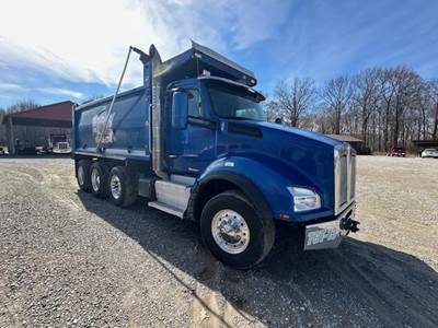 Kenworth T880 Tri Axle Dump Truck - Cummins 500HP, 8Ll Manual