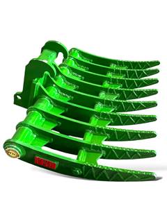 JMA 35" X-Change Style Coupler Brush Rake Specifically for Bobcat E32 Mini Excavators