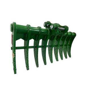 2025 JMA Brush Rake for JCB 803, 8025 ZTS, 8029 ZTS, 8032 ZTS, 8035 ZTS, 1CX Mini Excavator