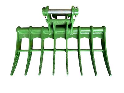 48" Brush Rake for 6.5 - 9 Tons Backhoe Loader. 55mm | 50mm Pins