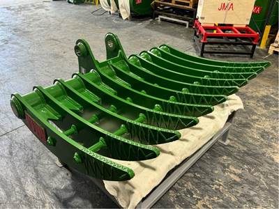 JMA 70" Brush Rake For 15 - 19 Tons Excavators. 70mm Pin