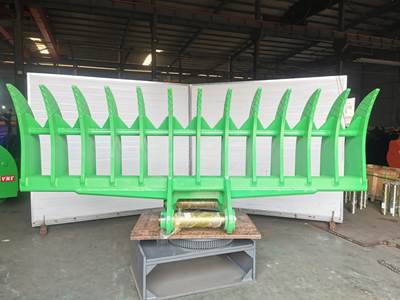 JMA 118" Brush Rake for 33 - 55 Tons Excavators. 100mm Pins