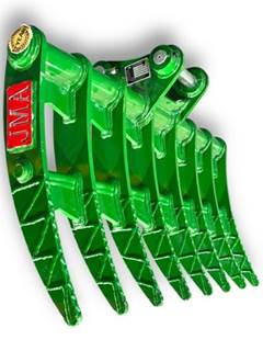 JMA 48" Brush Rake for 4 - 6 Tons Mini Excavators. 45mm Pins