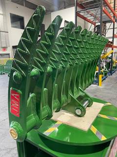 60" Brush Rake for 7 - 10 tons Excavators. 50mm Pins