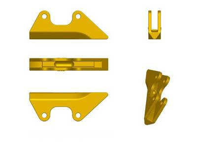 166-2877 Caterpillar Side Bar Protector