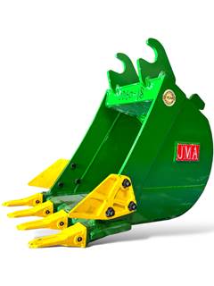 18" Digging Bucket John Deere Wedge Lock Coupler Style for 4 - 8.5 Tons Mini Excavators