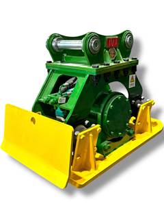 Plate Compactor for 5 - 6.5 Tons Mini Excavator. 45mm Pins