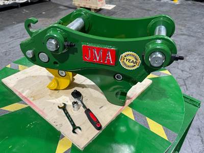 2025 JMA Manual Quick Coupler for Kobelco SK 45, SK 50, SK 55, SK 60 Mini Excavators