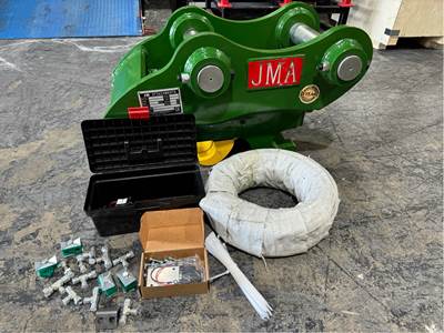 JMA Variable Dual Lock Hydraulic Quick Coupler for Kobelco SK350, SK300, SK330, SK350 Excavators
