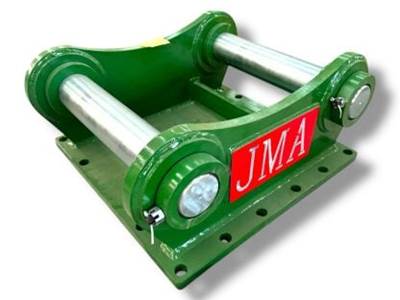 JMA Bolt-On Head Plate for 18 to 25 tons Wheel & Plate Compactors | 80 mm pins