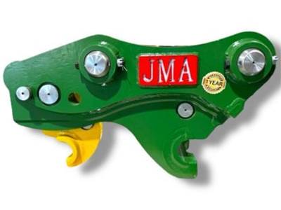JMA Hydraulic Quick Coupler for 8 - 11 Tons Excavators. 55mm Pins