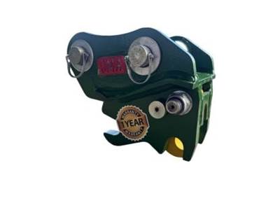 JMA Spring Manual Quick Coupler for 1 - 2 Tons Mini Excavator. 30mm Pins