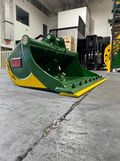 JMA 42” Ditch Clean-up Bucket attachment, specifically designed to fit CATERPILLAR 305, 304C CR, 305C CR, 305D CR, 305E CR, 305.5D CR, 305.5E CR, 306