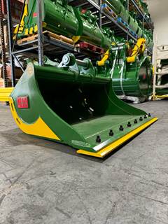 JMA 60” Ditch Clean-up Bucket attachment, specifically designed to fit CATERPILLAR 305, 304C CR, 305C CR, 305D CR, 305E CR, 305.5D CR, 305.5E CR, 306
