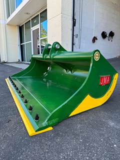 JMA 72” Ditch Clean-up Bucket attachment, specifically designed to fit CATERPILLAR 307, CAT 307D, 307E2, 308, 308D, 308E, 308E2, 309 excavators