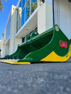 JMA 60” Ditch Clean-up Bucket attachment for Doosan DX63 Mini Excavators