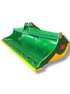 JMA 72” Ditch Clean-up Bucket attachment, specifically for Kobelco SK26, SK30, SK35 Mini Excavators