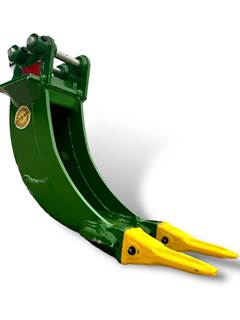 JMA 6" Banana Bucket for 1 - 2 Tons Mini Excavators. 30mm Pins