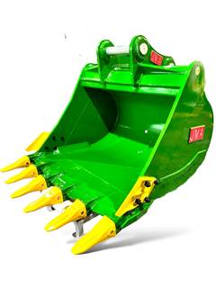 JMA 60" Heavy Duty Digging Bucket for 23 - 36 Tons Excavators. 90mm Pins