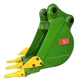 JMA 12" Trenching Bucket for 4 - 5 Tons Mini Excavators. 40mm Pins