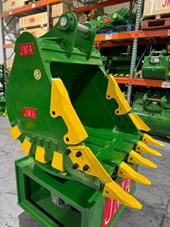 JMA 48" Severe Duty Bucket for 10 - 15 Tons Excavators. 65mm Pins
