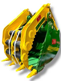 JMA 36" Claw Bucket for 10 - 15 Tons Excavators.  65mm Pins