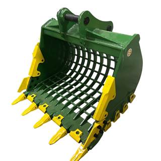 JMA 48" Severe Duty Skeleton Bucket with Teeth for 15 - 19 Tons Excavators. 70mm Pins