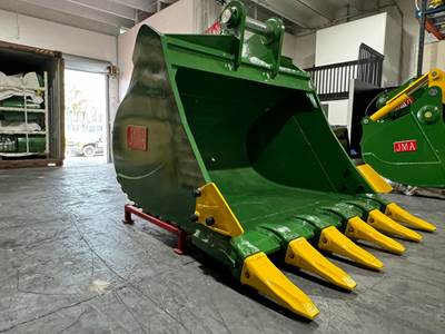 JMA 76" Heavy Duty Digging Bucket for 33 - 55 Tons Excavators. 110mm Pins