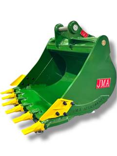 JMA 54" Heavy Duty Digging Bucket for 16 - 25 Tons Excavators. 80mm Pins