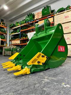 JMA 42" Heavy Duty Digging Bucket for 16 - 25 Tons Excavators. 80mm Pins